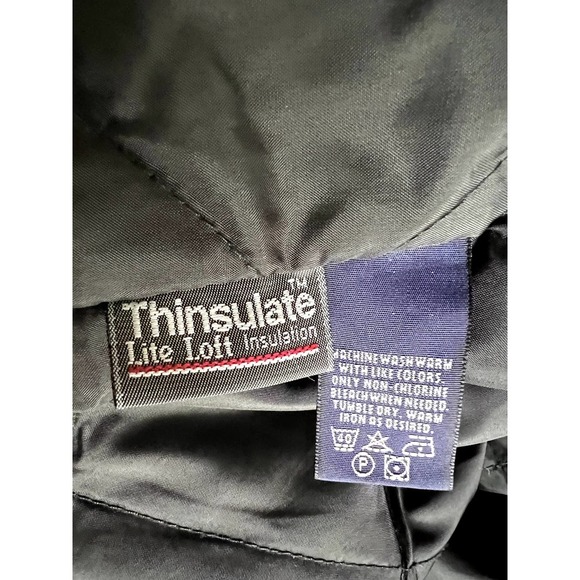 Eddie Bauer Ebtek men's black thinsulatebwinter jacket size M - Picture 7 of 7